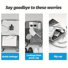 Silicone Toiletry Skins for Leak Proof Travel