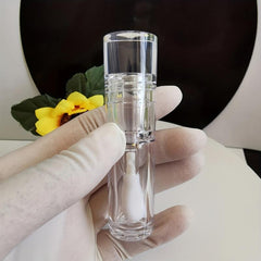 6ml Clear Lip Gloss Tube With Brush - Refillable Lip Balm Container
