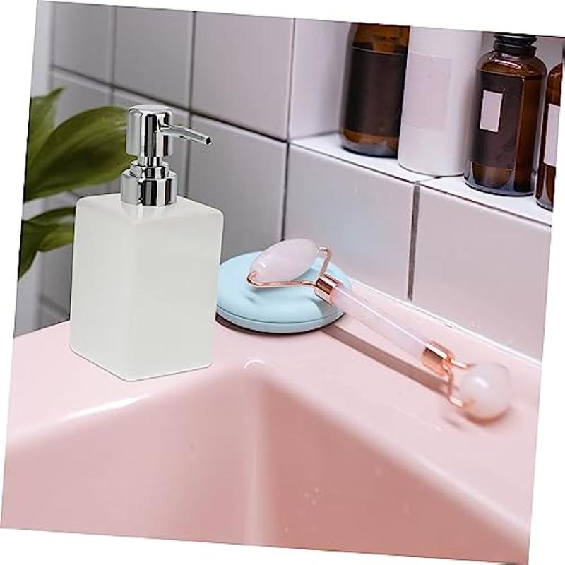 Modern Ceramic Bathroom Soap Dispenser Pump Bottle