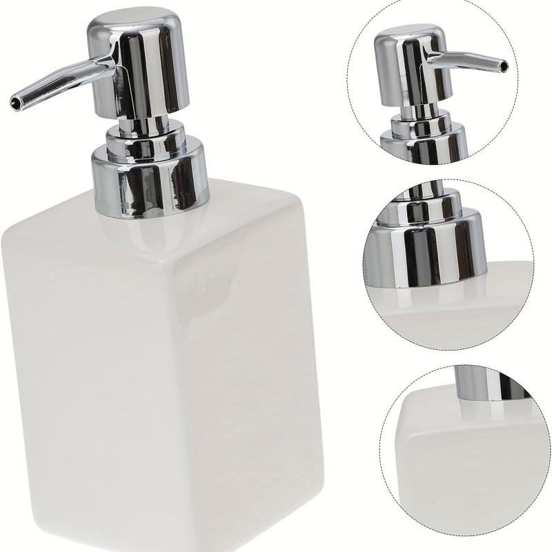 Modern Ceramic Bathroom Soap Dispenser Pump Bottle