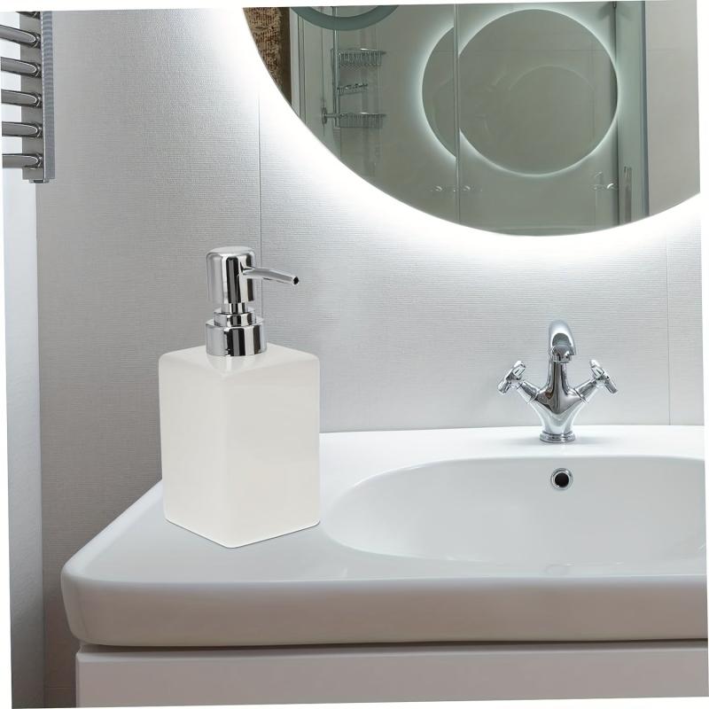 Modern Ceramic Bathroom Soap Dispenser Pump Bottle