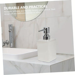 Modern Ceramic Bathroom Soap Dispenser Pump Bottle