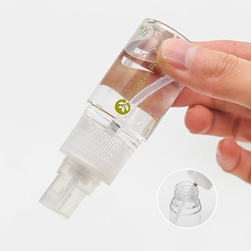 10pcs Leak Proof Travel Bottles Kit - Portable Clear Cosmetic Containers