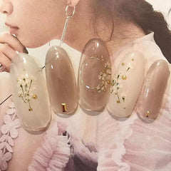 Y2K Nail Strips Spring Summer Glossy Wraps Self Adhesive Nail Art Decal