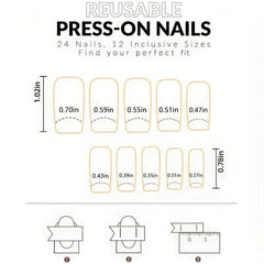 Matte Pink Short Square Press On Nails French Edge for Women and Girls