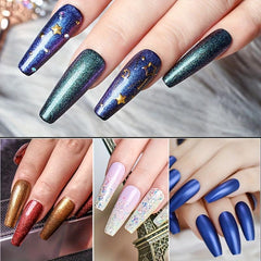 100pcs Extra Long C Curve Square Acrylic Nail Tips for Home Nail Art DIY