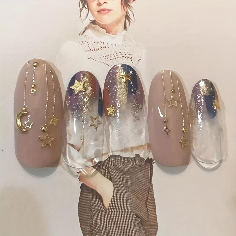 Full Cover Nail Decals Manicure Stickers For Girls Women