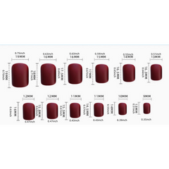 Pink Square Press On Nails Full Coverage Reusable Acrylic False Nails