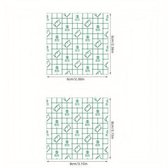 100Pcs Disposable Waterproof Makeup Hand Palettes Adhesive Cosmetic DIY Tool