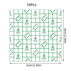 100Pcs Disposable Waterproof Makeup Hand Palettes Adhesive Cosmetic DIY Tool