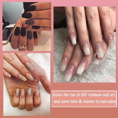 336 Pcs Matte Press On Nails Kit Ballerina Coffin Full Cover False Nails