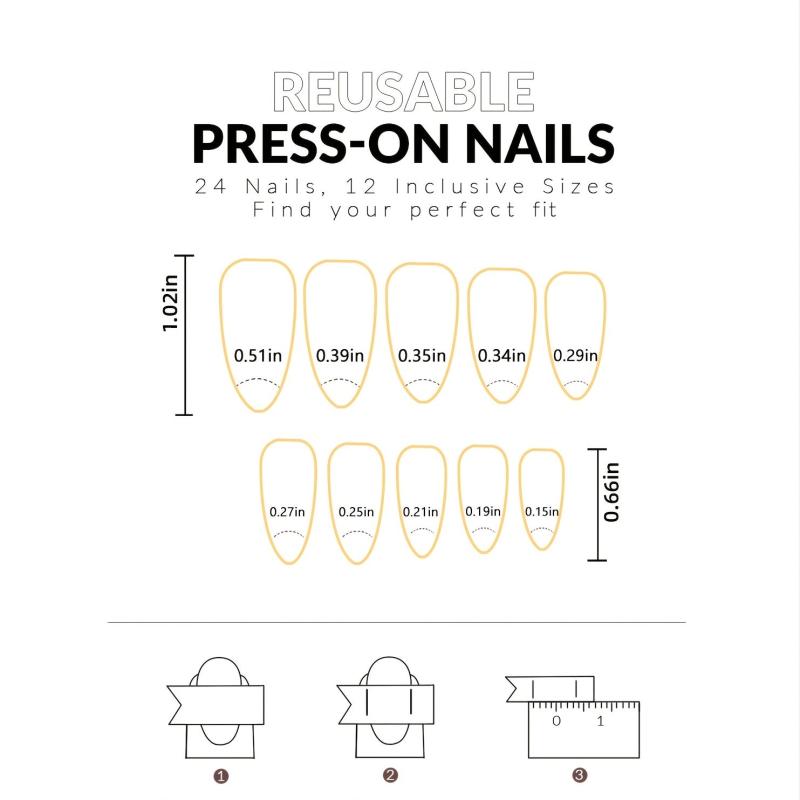 St Patrick's Geometric Press On Nails - Long Lasting False Nails