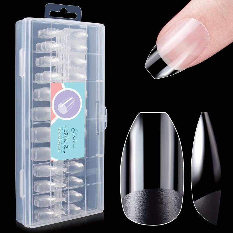 240pcs Soft Gel Nail Tips for Nail Extension