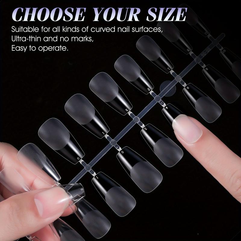 240pcs Soft Gel Nail Tips for Nail Extension
