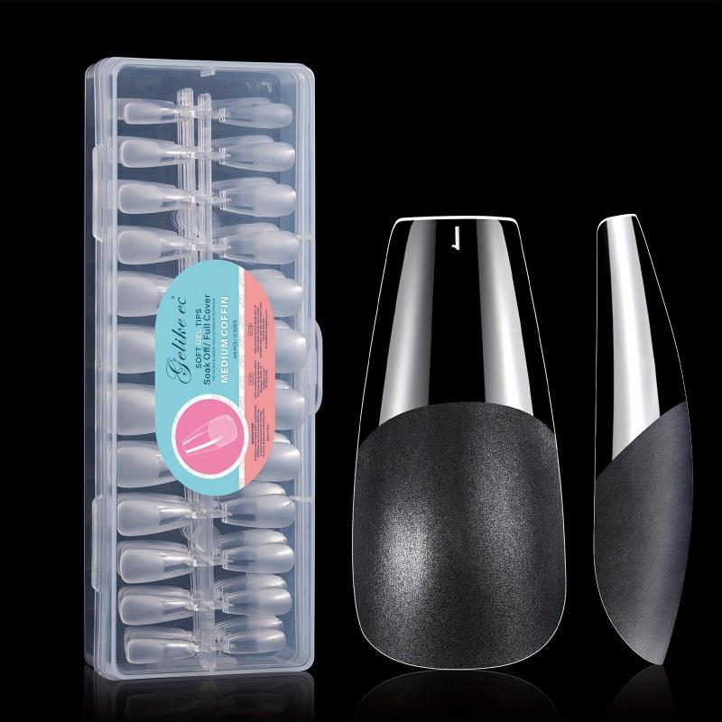 240pcs Soft Gel Nail Tips for Nail Extension