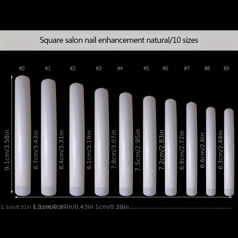 Long False Nail Extra Long Nail Tips 10 Sizes