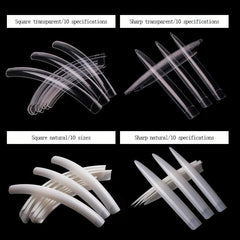 Long False Nail Extra Long Nail Tips 10 Sizes