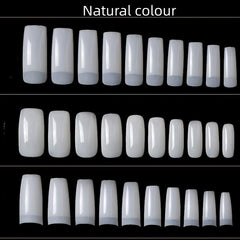 500pcs Soft Gel Nail Tips Pre Shaped False Nail