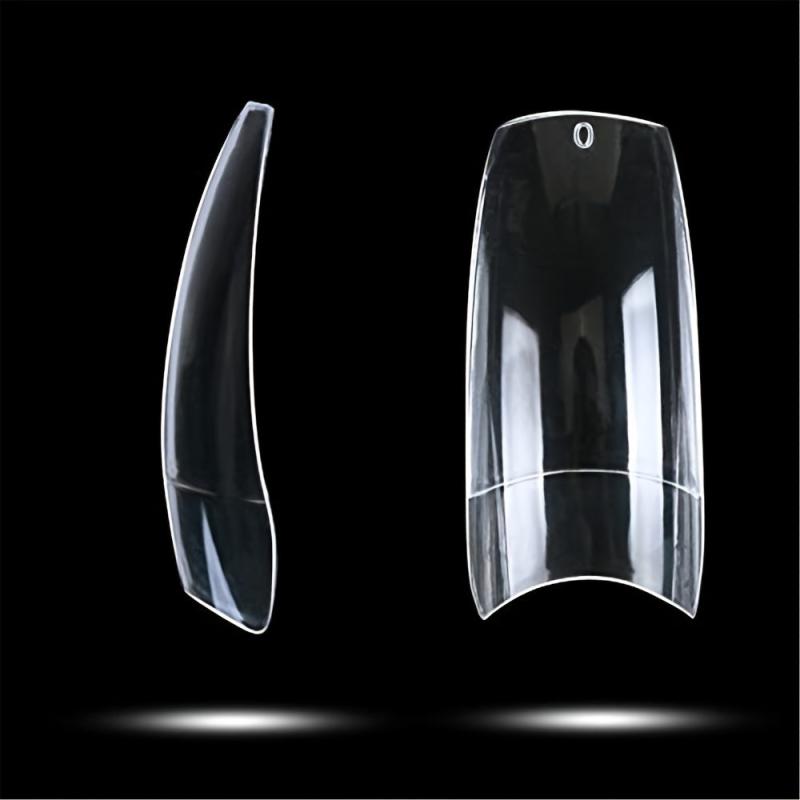 500pcs Soft Gel Nail Tips Pre Shaped False Nail