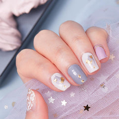Holographic Nail Strips Full Wraps Sticker