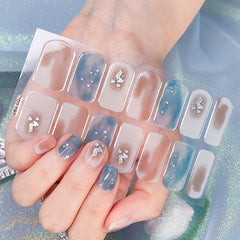 Holographic Nail Strips Full Wraps Sticker