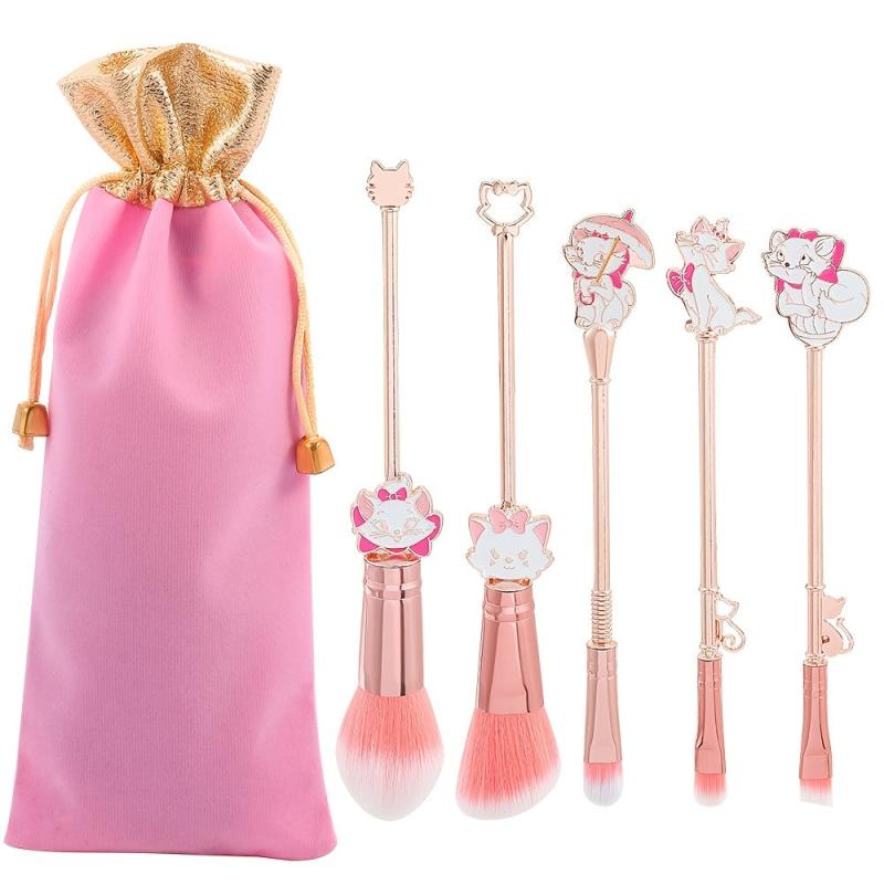 Cartoon Anime Cat Eyeshadow Loose Powder Brush Set