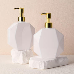 1pc 10oz Plastic Bottles Pump Dispenser Leak Proof Refillable BPA