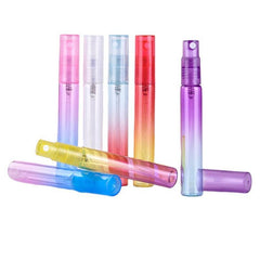 6PCS Colorful Glass Perfume Bottles 8ML Thin Glass Spray Bottle Vials
