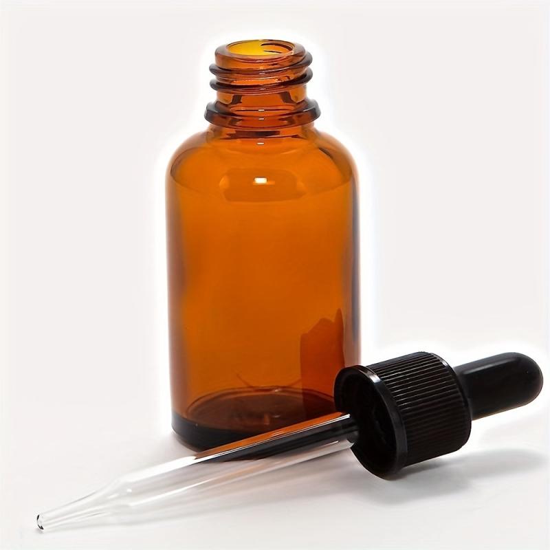 Clear Glass Dropper Bottle 5ml 15 - Perfume Cosmetic Liquid Containers