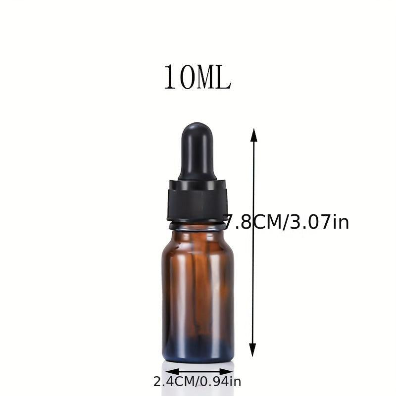 Clear Glass Dropper Bottle 5ml 15 - Perfume Cosmetic Liquid Containers