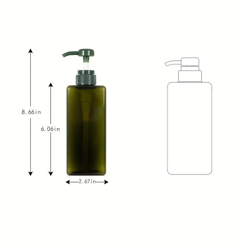 650ml Refillable Lotion Bottle with Pump for Creams Body Wash Hand Soap