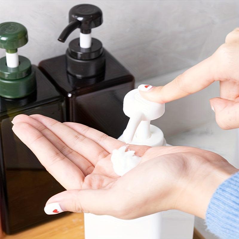 650ml Refillable Lotion Bottle with Pump for Creams Body Wash Hand Soap