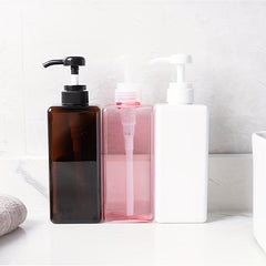 650ml Refillable Lotion Bottle with Pump for Creams Body Wash Hand Soap
