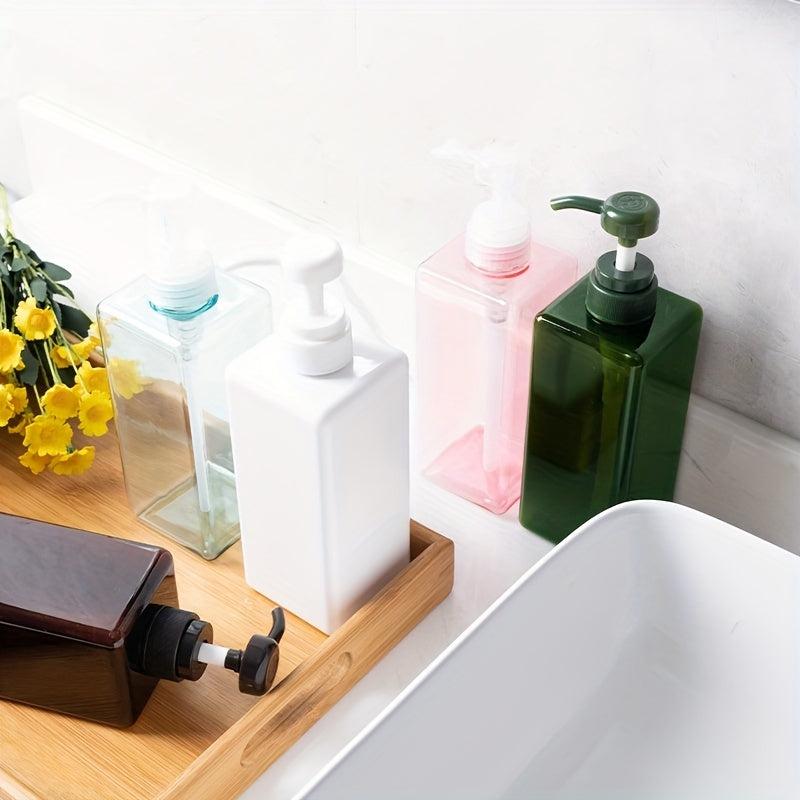650ml Refillable Lotion Bottle with Pump for Creams Body Wash Hand Soap