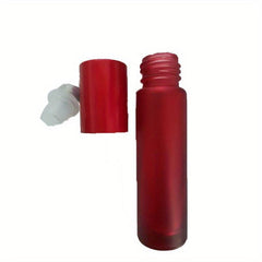 Colorful 10ml Refillable Glass Roller Bottle for Essential Oils