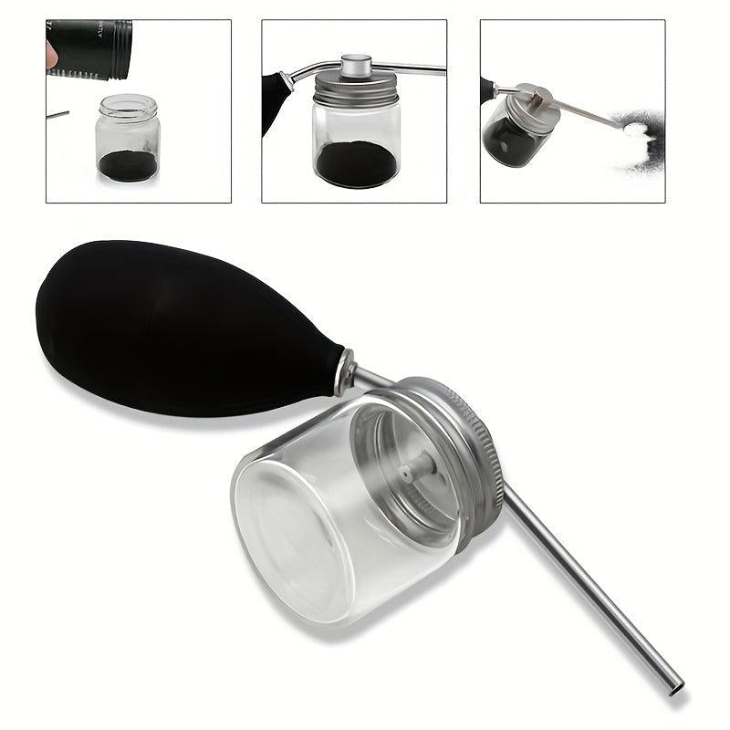 Refillable Talc Powder Blower for Hairdressers and Barbers