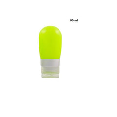 Leak Proof Silicone Lotion Bottle for Travel Squeezable Tube Portable