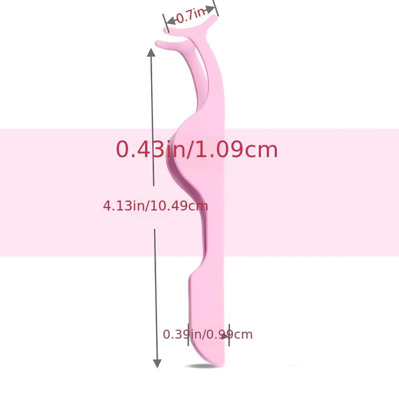 Lash Tweezers Pink Rose Red Beauty Eye Lash Makeup Tools