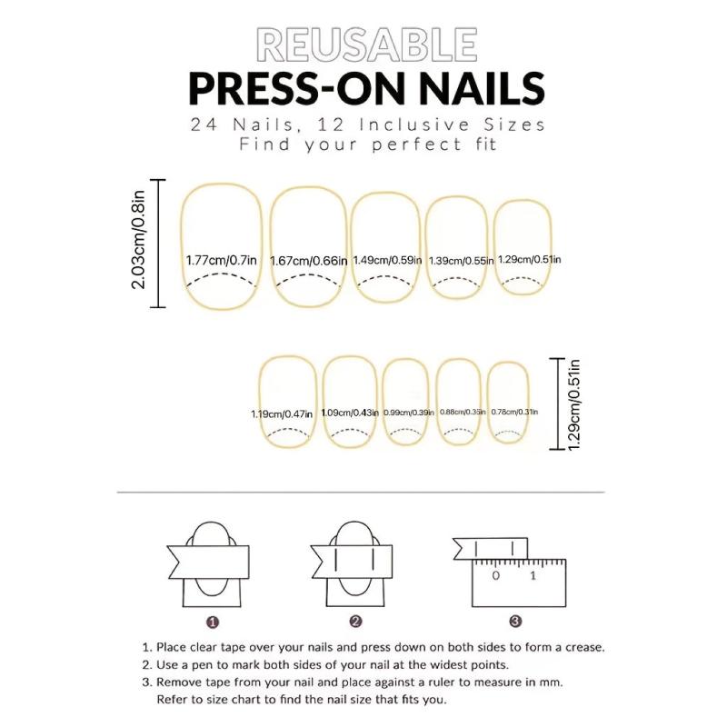 Snowman False Nails Short Nude Pink Glossy Set