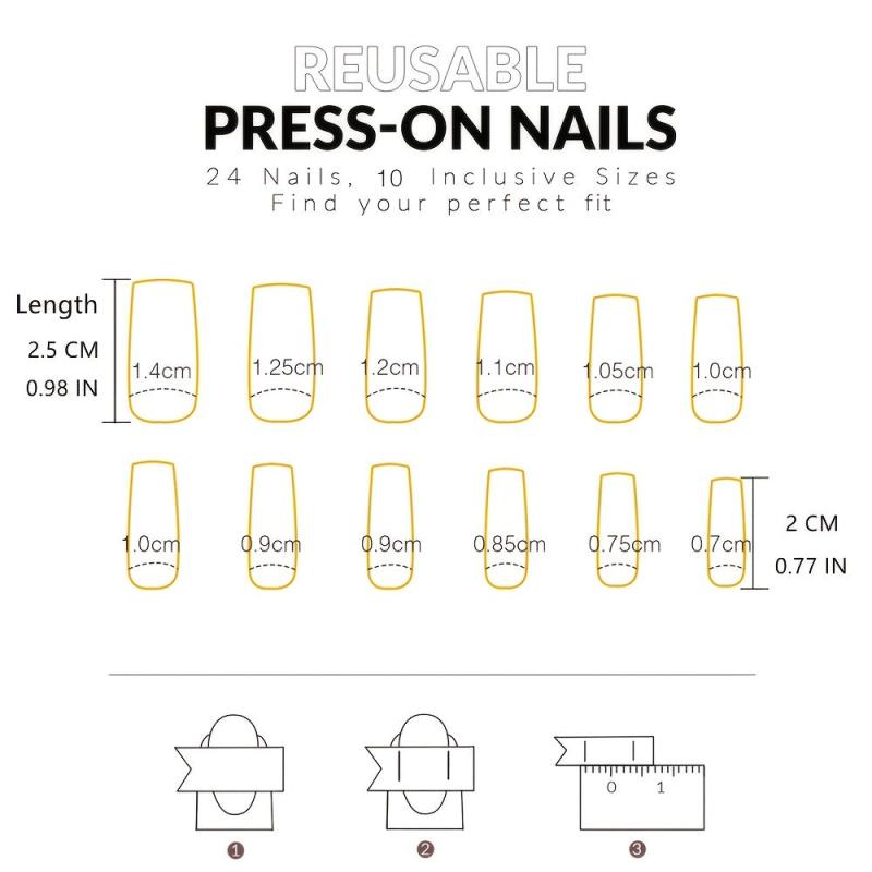 120pcs Matte Clear Soft Gel Nail Tips Medium Square False Nail Tips