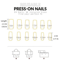 120pcs Matte Clear Soft Gel Nail Tips Medium Square False Nail Tips