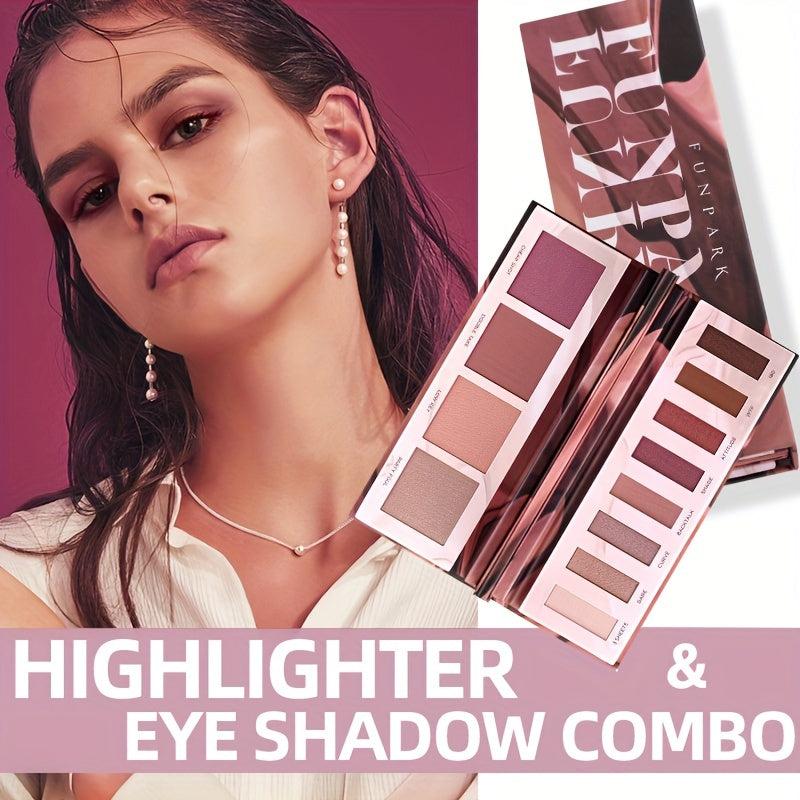 12 Colors Eyeshadow Palette Blush Highlight Makeup Palette