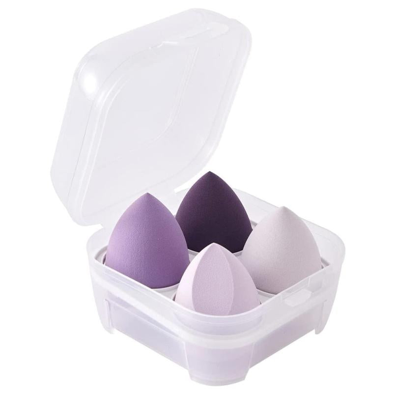 4pcs Makeup Sponge Set Beauty Blender Foundation Powder Puff