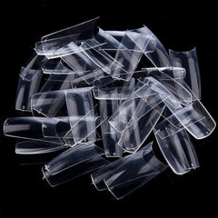 500pcs Soft Gel Nail Tips Pre-shaped False Nail Tips For Nail Extension