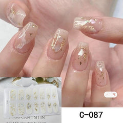 3D Flower Nail Strips Self Adhesive Nail Art Decal