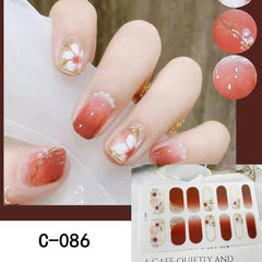 3D Flower Nail Strips Self Adhesive Nail Art Decal