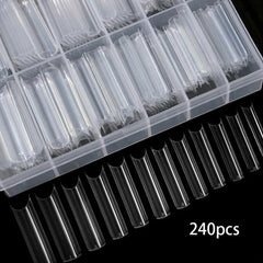 Pre-shaped Soft Gel Nail Tips for Nail Extension
