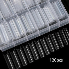 Pre-shaped Soft Gel Nail Tips for Nail Extension