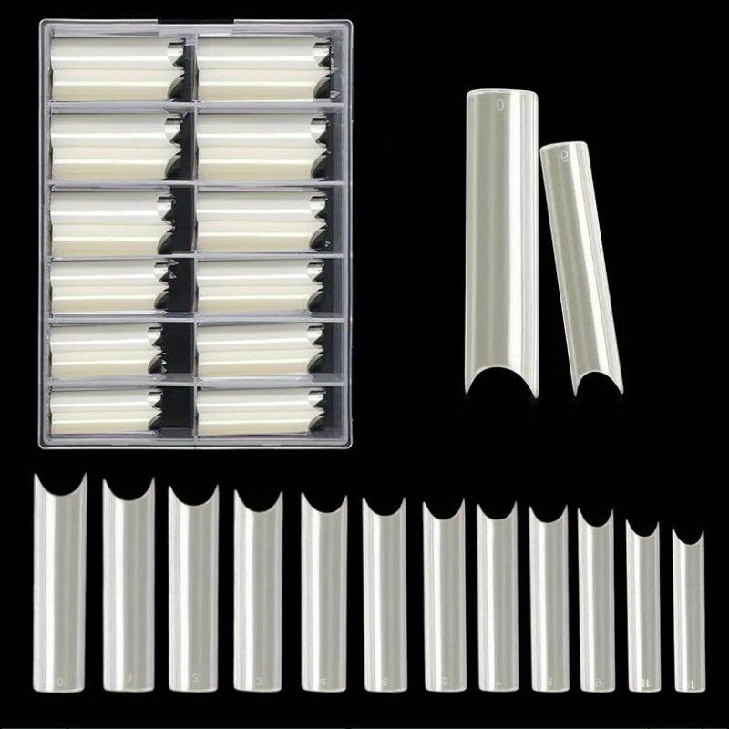 Pre-shaped Soft Gel Nail Tips for Nail Extension