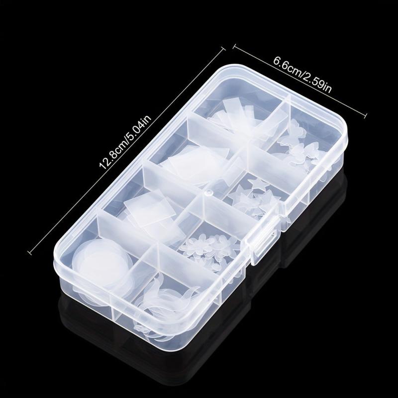 96pcs Dual Forms Nail Stickers for Builder Gel French Nails Form Mold